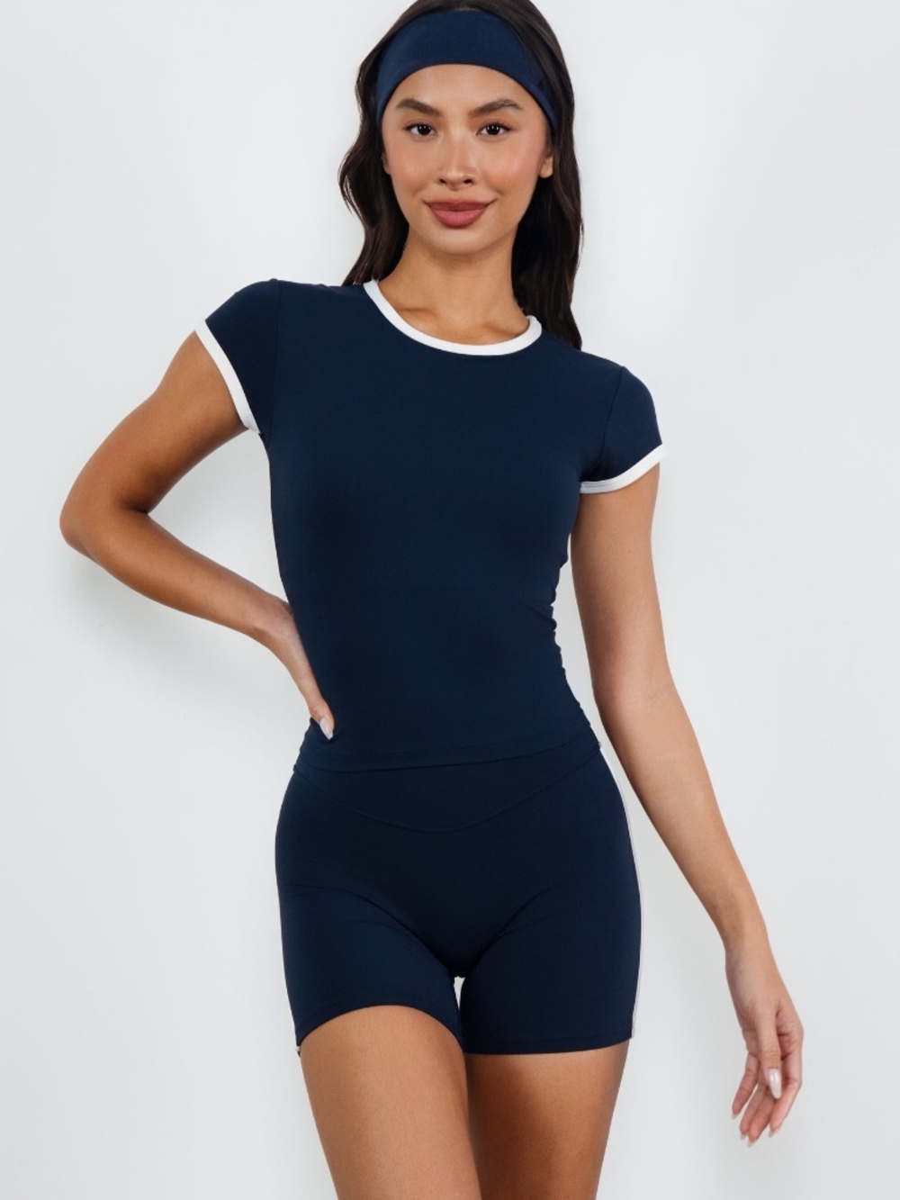 Vitality Cloud II™ Bra Tee - Nocturne Contrast Size MM